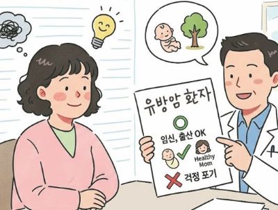 젊은 유방암 환자 ‘치료 중 임신’ 괜찮다